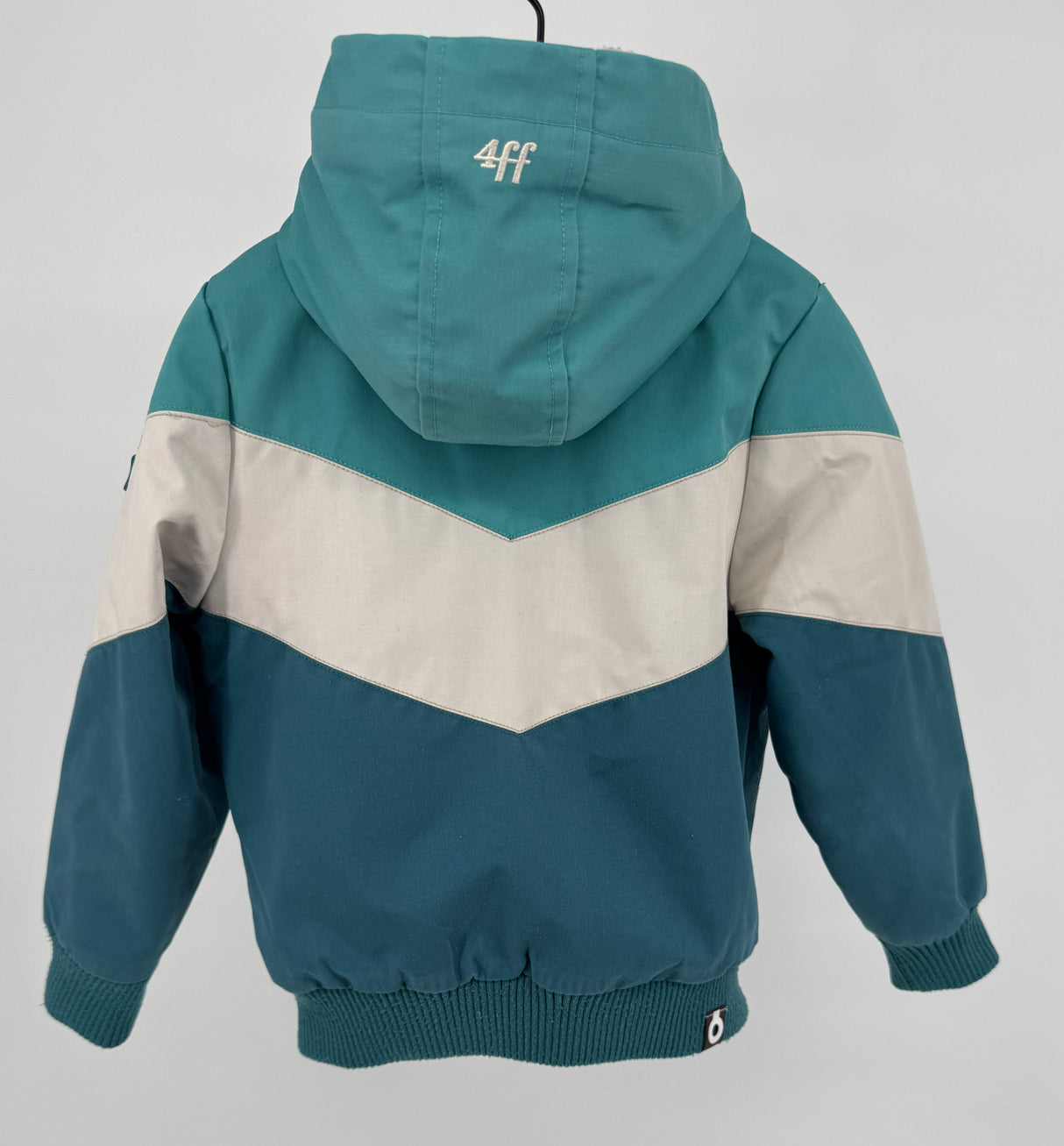 Jas Blauw Wit Maat 122 / 128