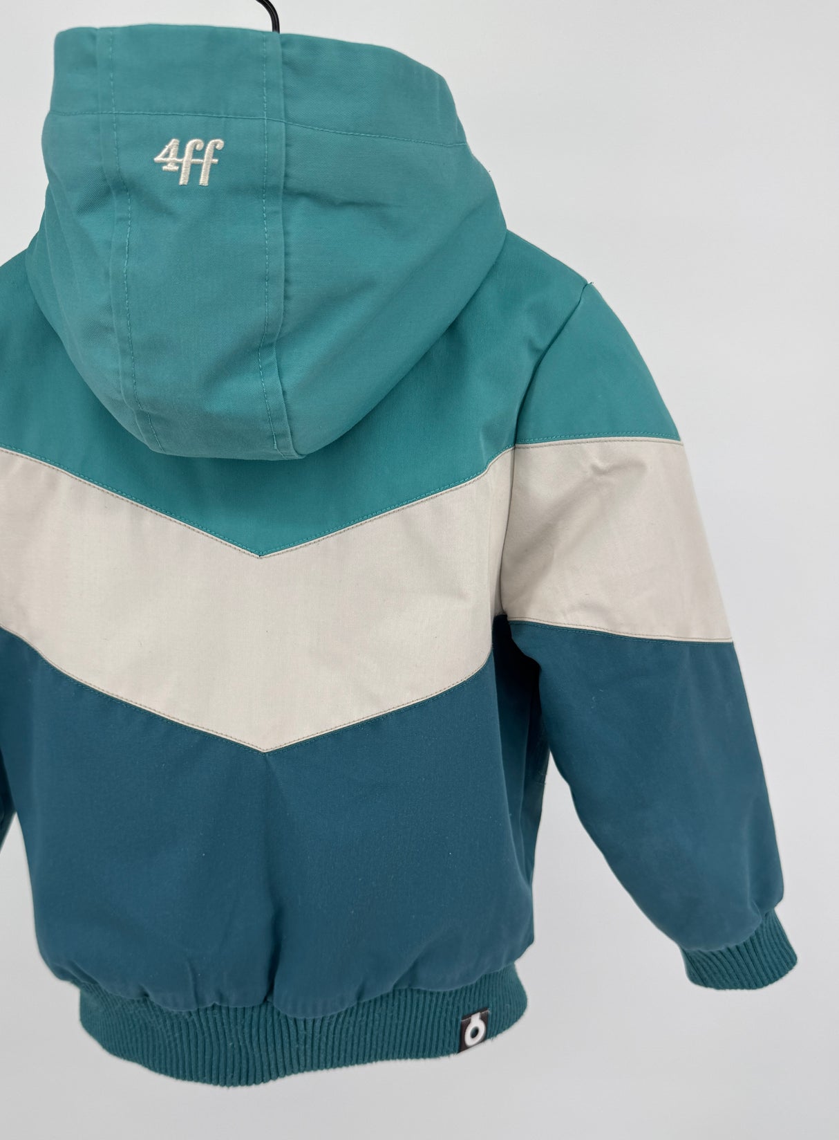 Jas Blauw Wit Maat 122 / 128