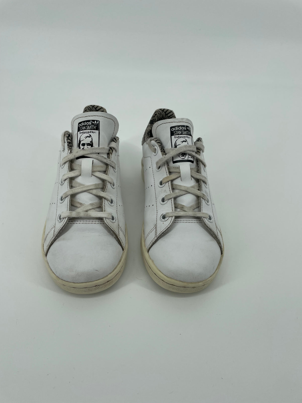 Stan Smith Schoenen Leer Wit Zebra Maat 33