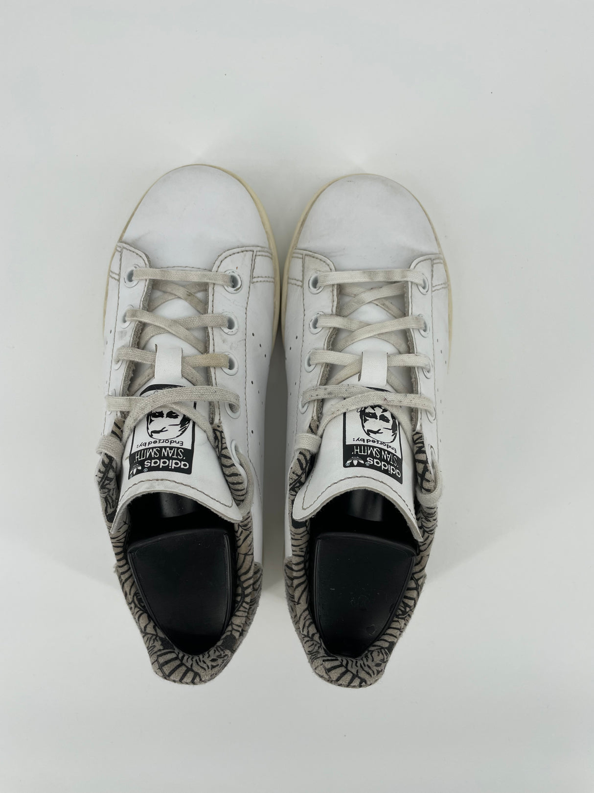 Stan Smith Schoenen Leer Wit Zebra Maat 33
