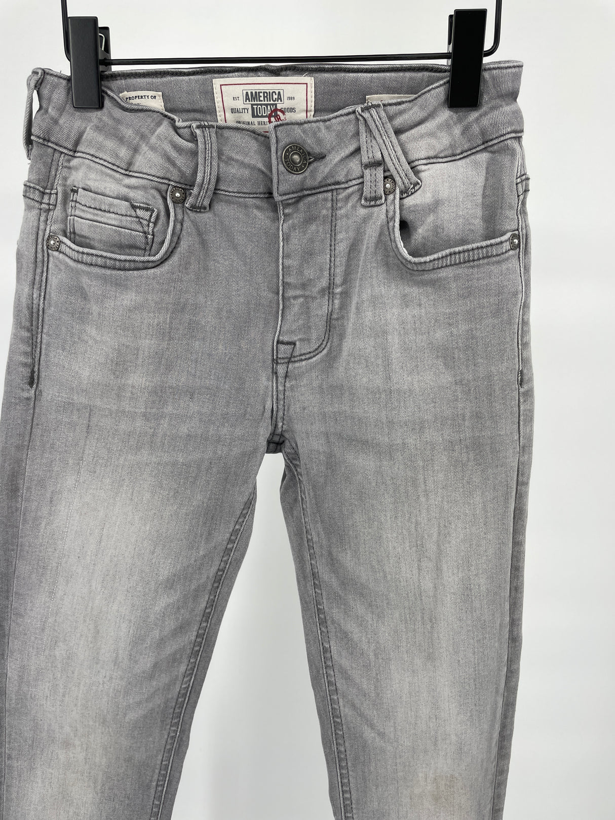 Jeans Grijs Skinny Maat 134 / 140