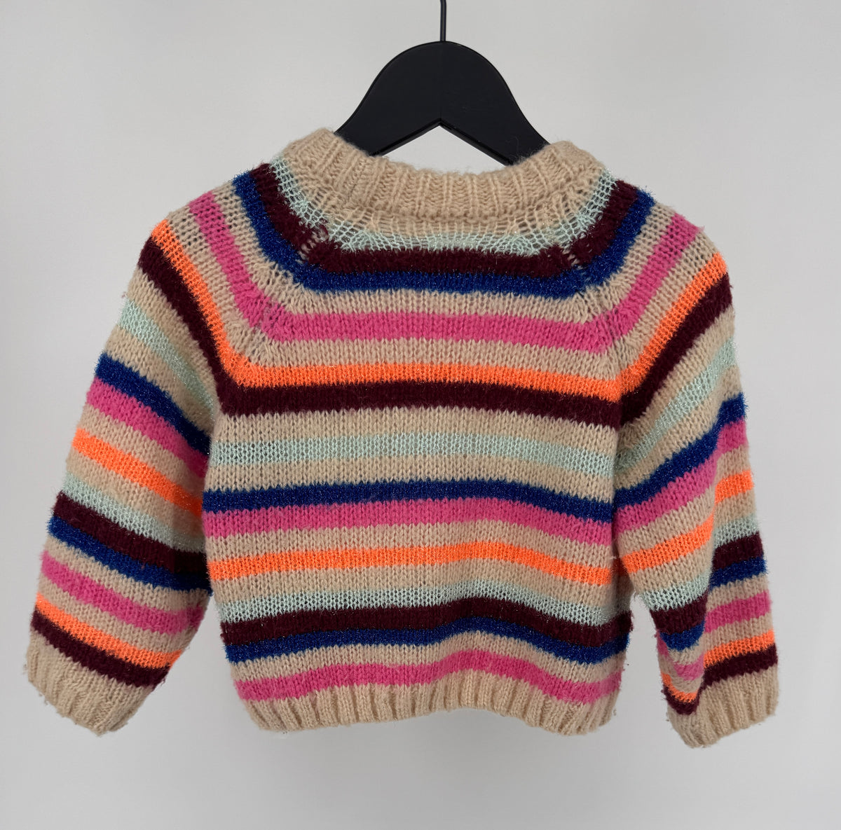 Trui Multi Color Strepen Maat 104