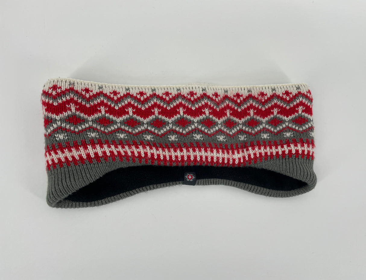 Hoofdband Rood Grijs One Size