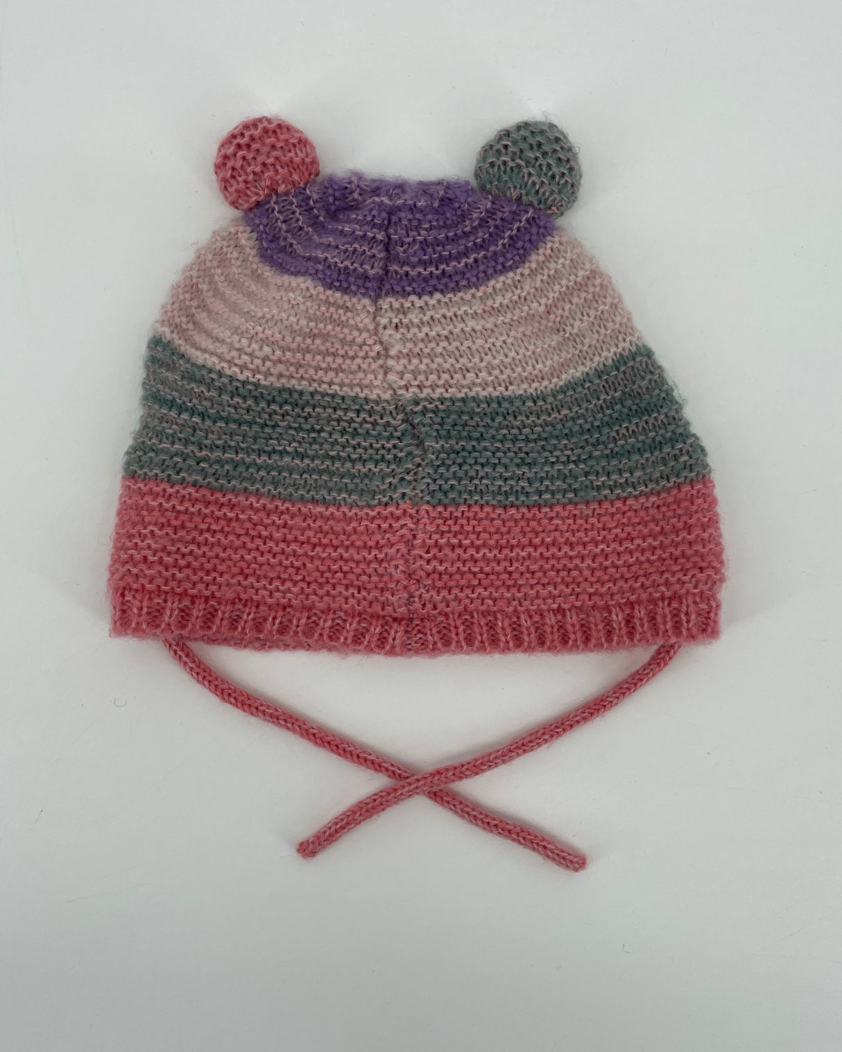 Muts Dieren Gezicht Roze Paars Maat 80 / 86