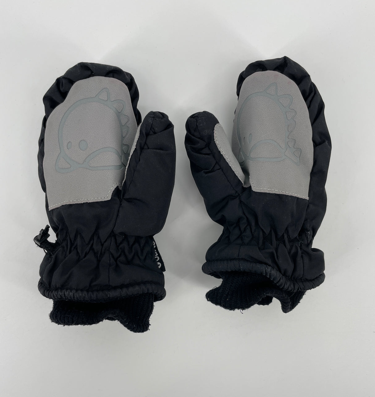 Ski Wanten Zwart Maat 2 - 3 Jaar