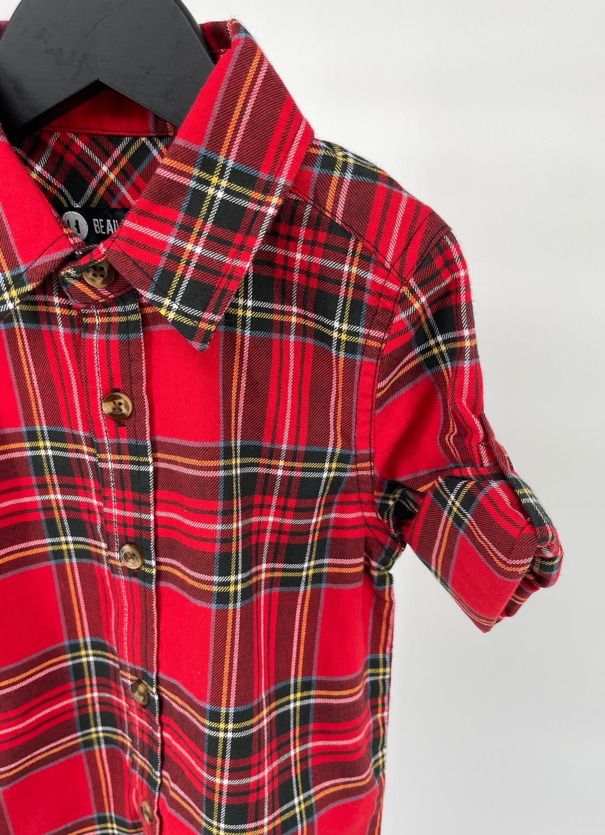 Overhemd Rood Geruit