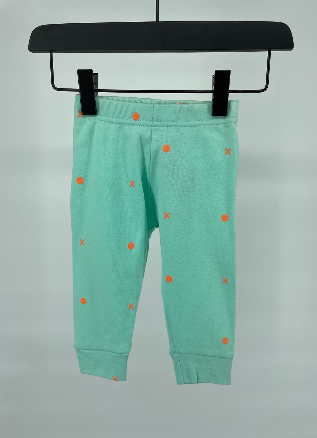 Broekje Mint Groen Stippen Maat 74 / 80