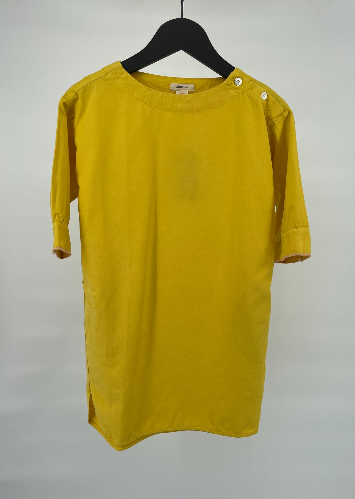 Jurk Geel 3/4 Mouw Maat 116