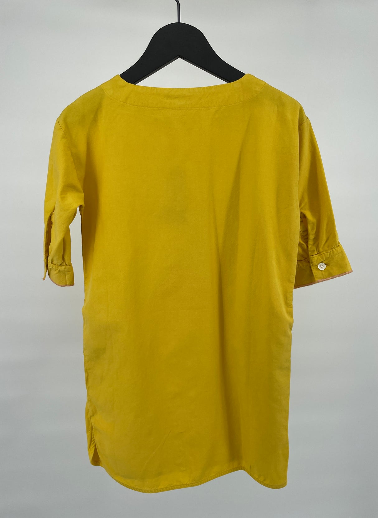 Jurk Geel 3/4 Mouw Maat 116