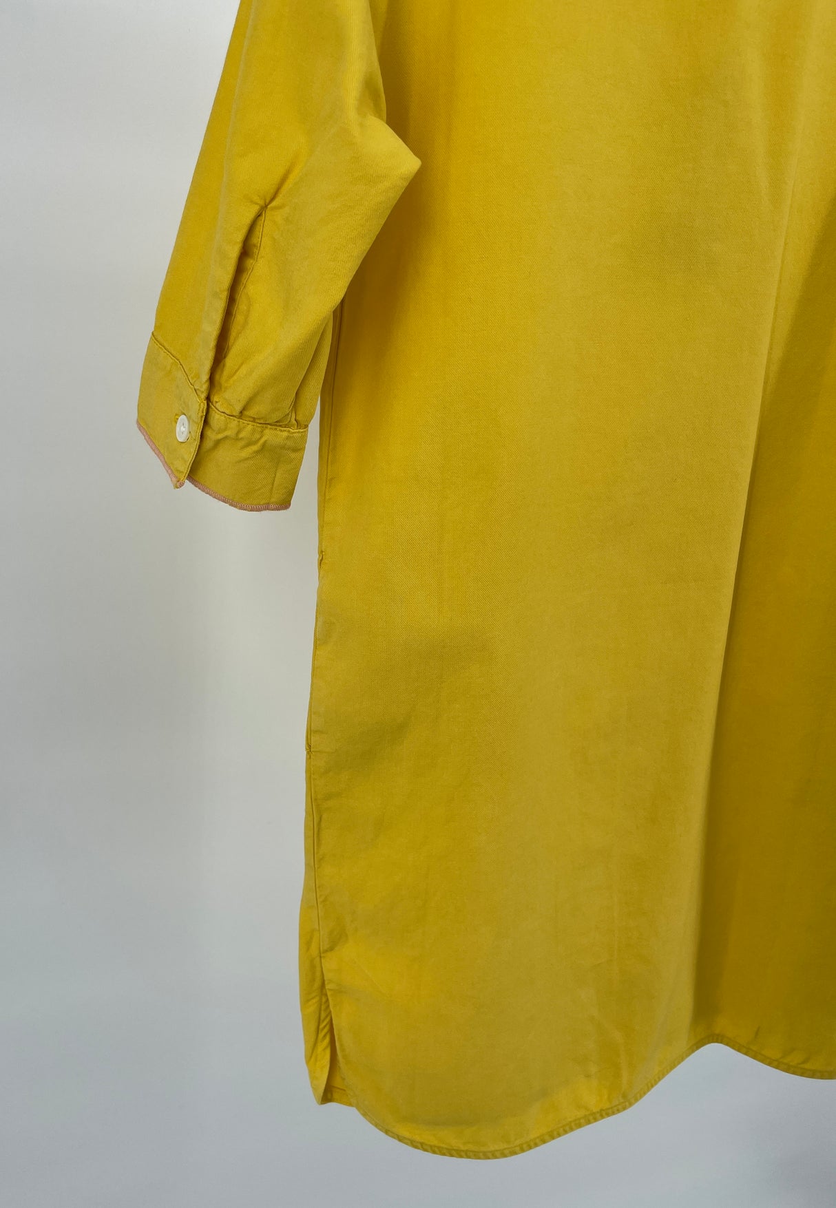 Jurk Geel 3/4 Mouw Maat 116