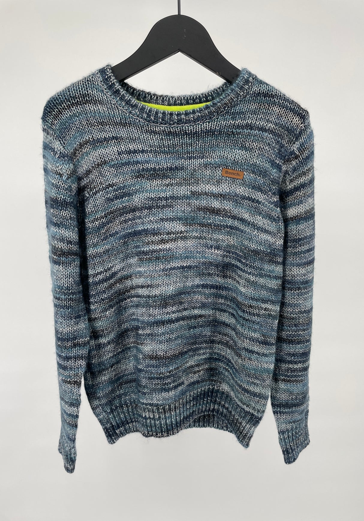 Trui Gebreid Blauw Maat 128