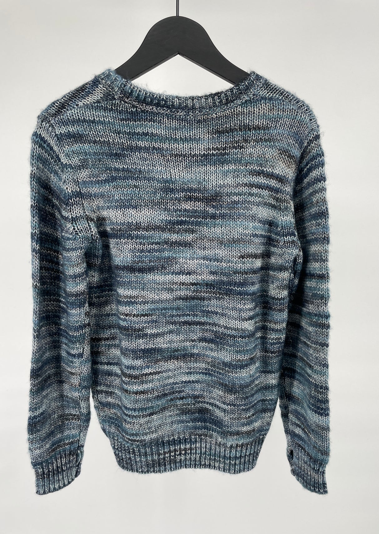 Trui Gebreid Blauw Maat 128