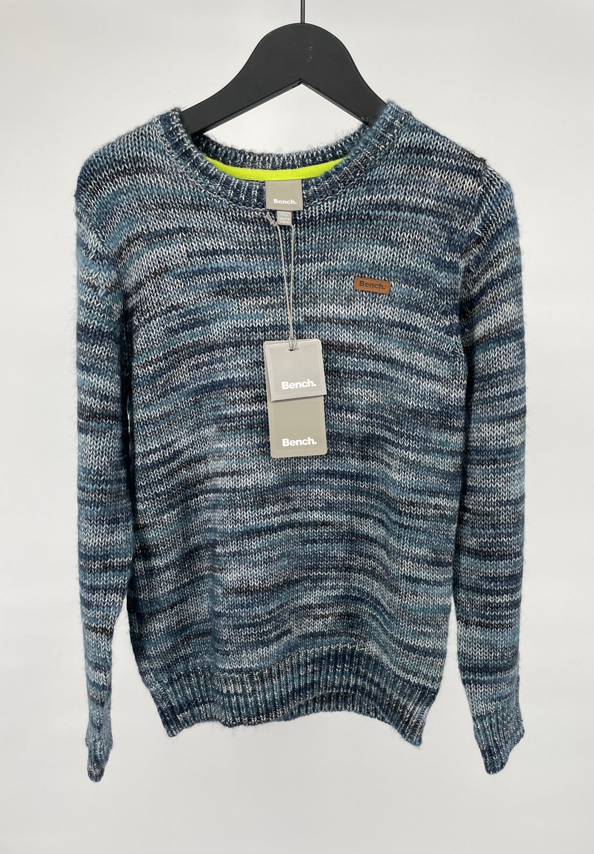 Trui Gebreid Blauw Maat 128