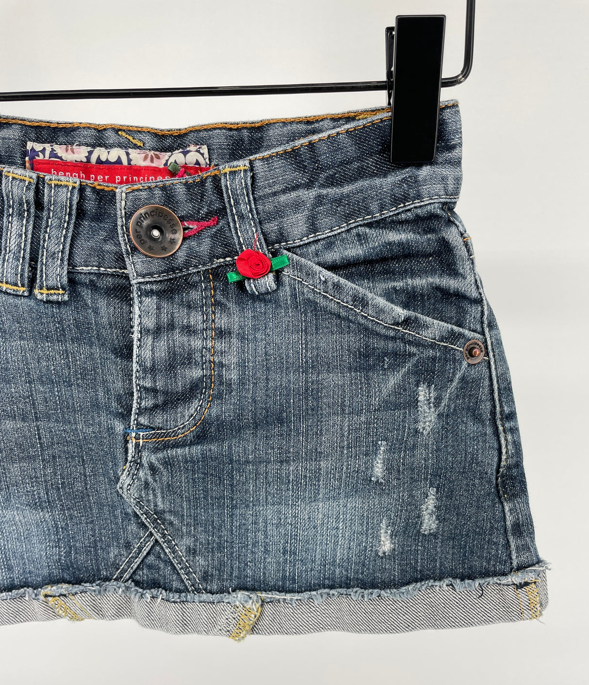 Rokje Blauw Denim Maat 98 / 104