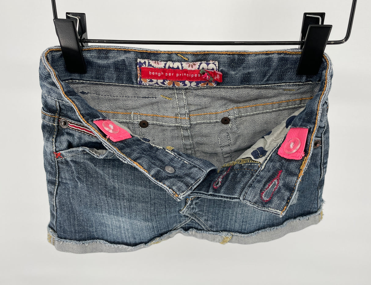 Rokje Blauw Denim Maat 98 / 104
