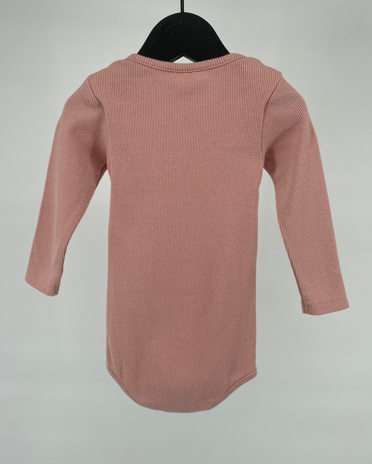 Romper Lichtroze Rib Maat 80 / 86