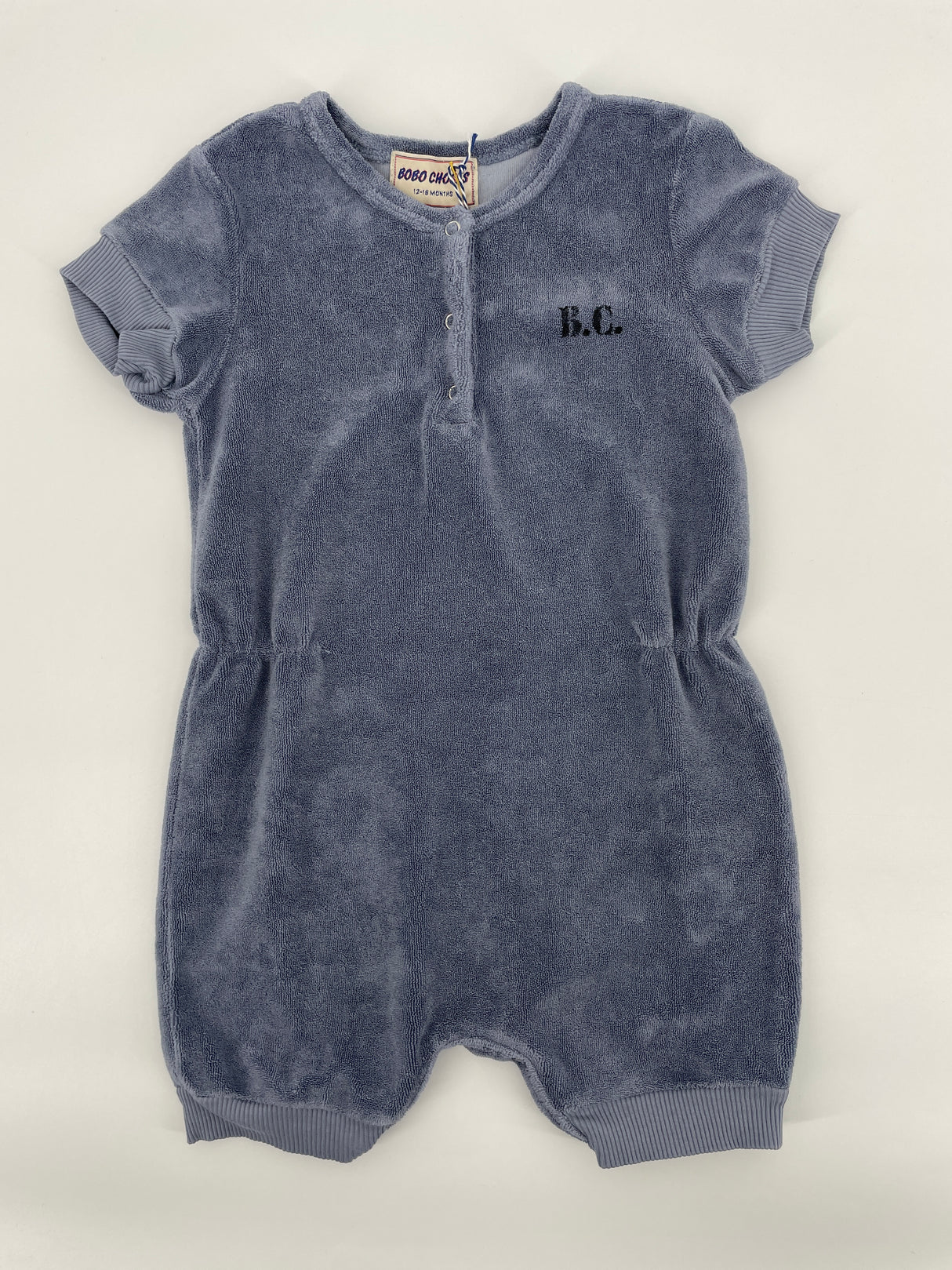 Jumpsuit Kort Grijs Mr Badminton Maat 80 / 86