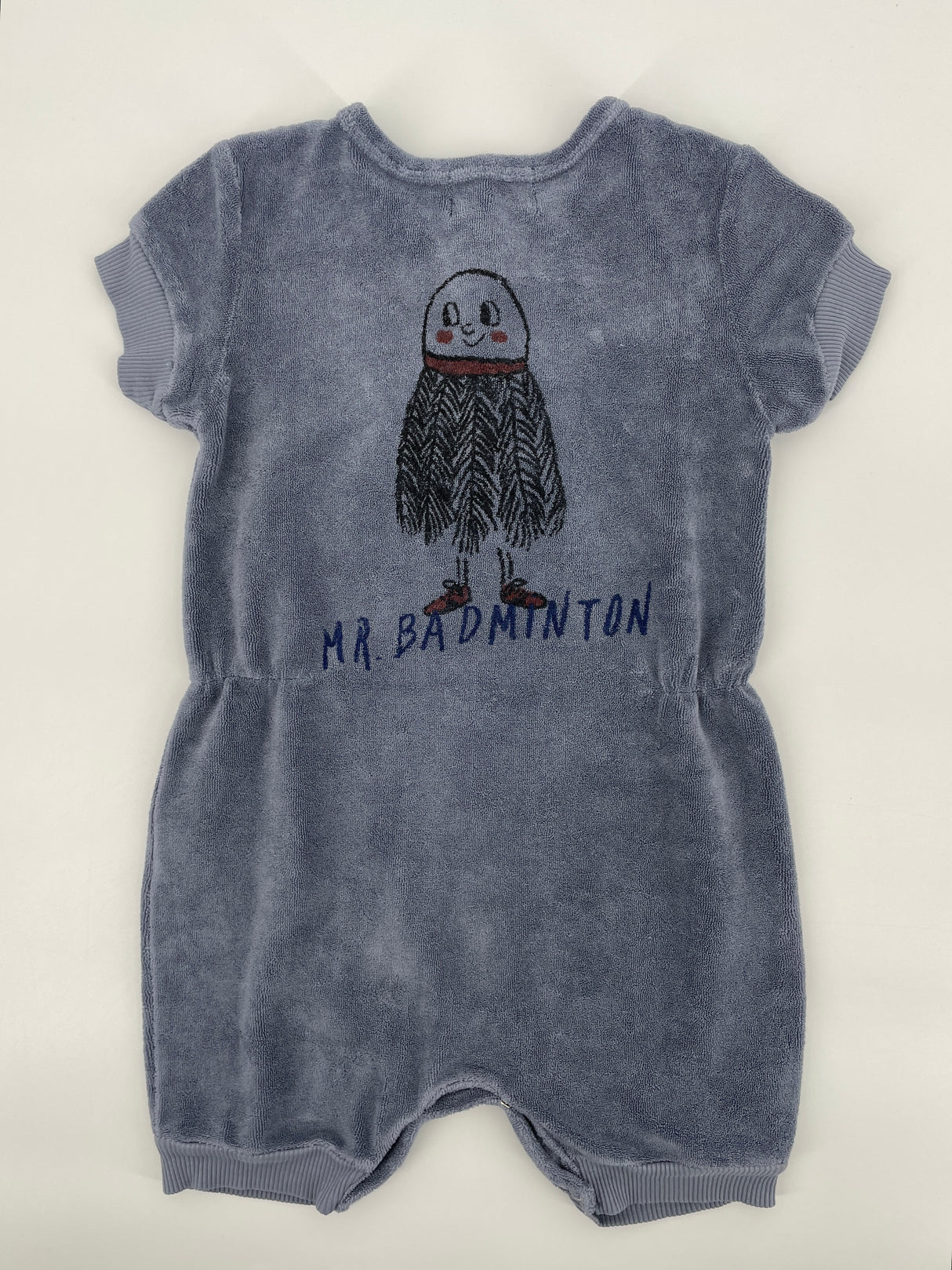 Jumpsuit Kort Grijs Mr Badminton Maat 80 / 86