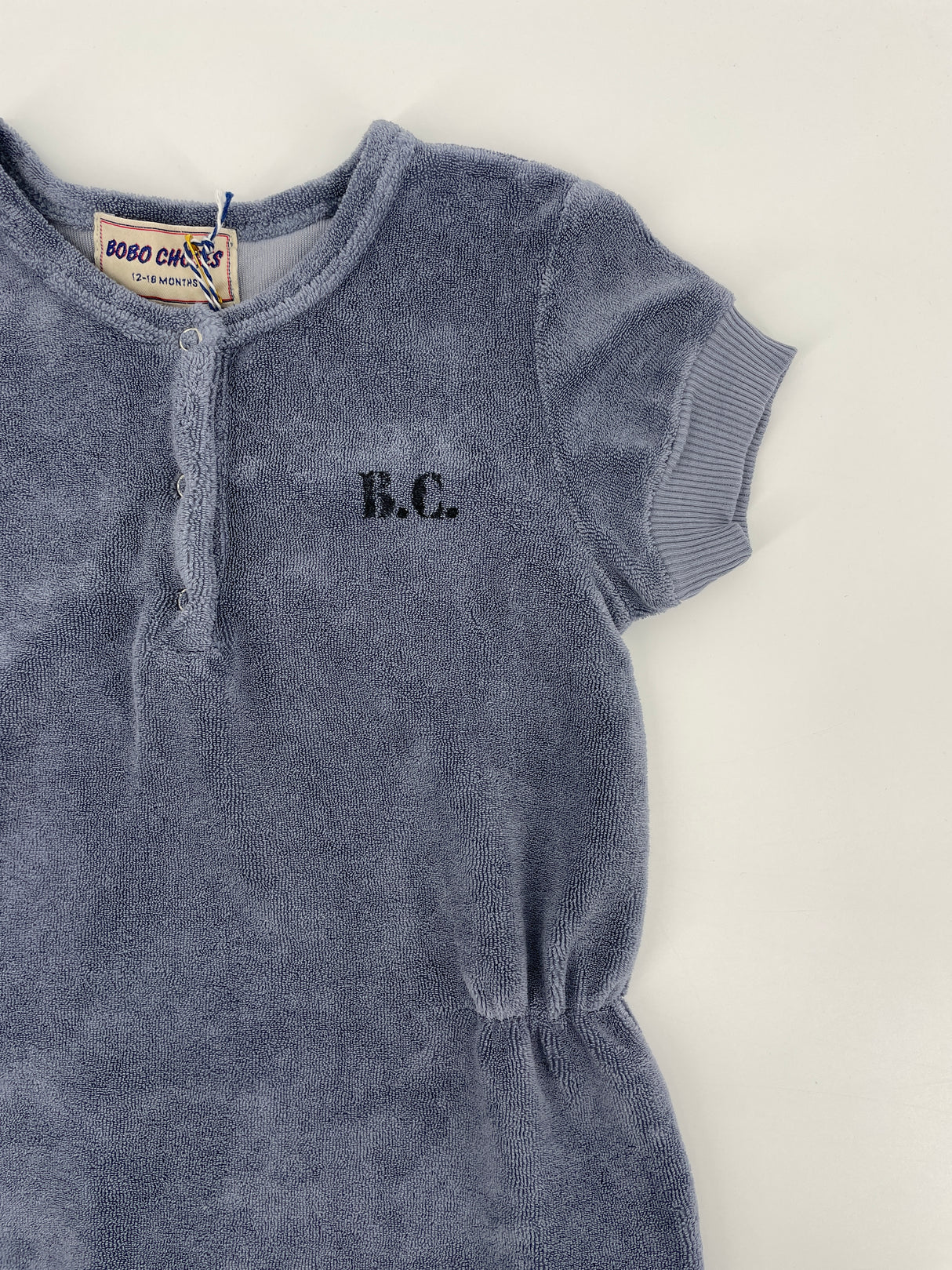 Jumpsuit Kort Grijs Mr Badminton Maat 80 / 86