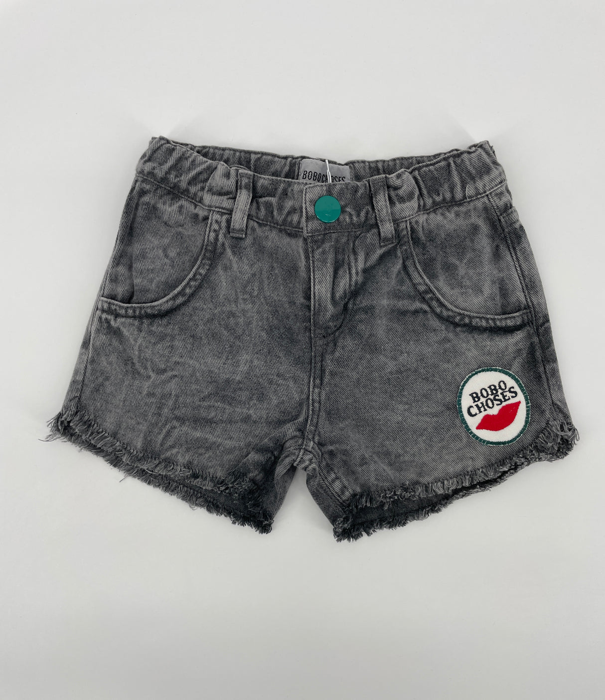 Korte Broek Grijs Kiss Maat 92 / 98