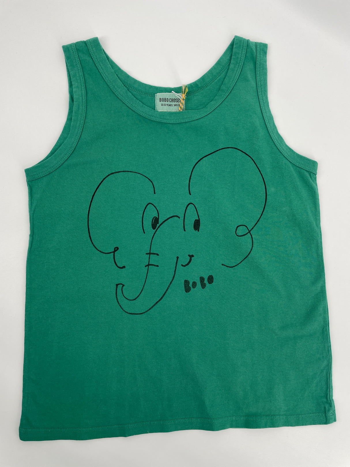 Tanktop Groen Olifant Maat 146