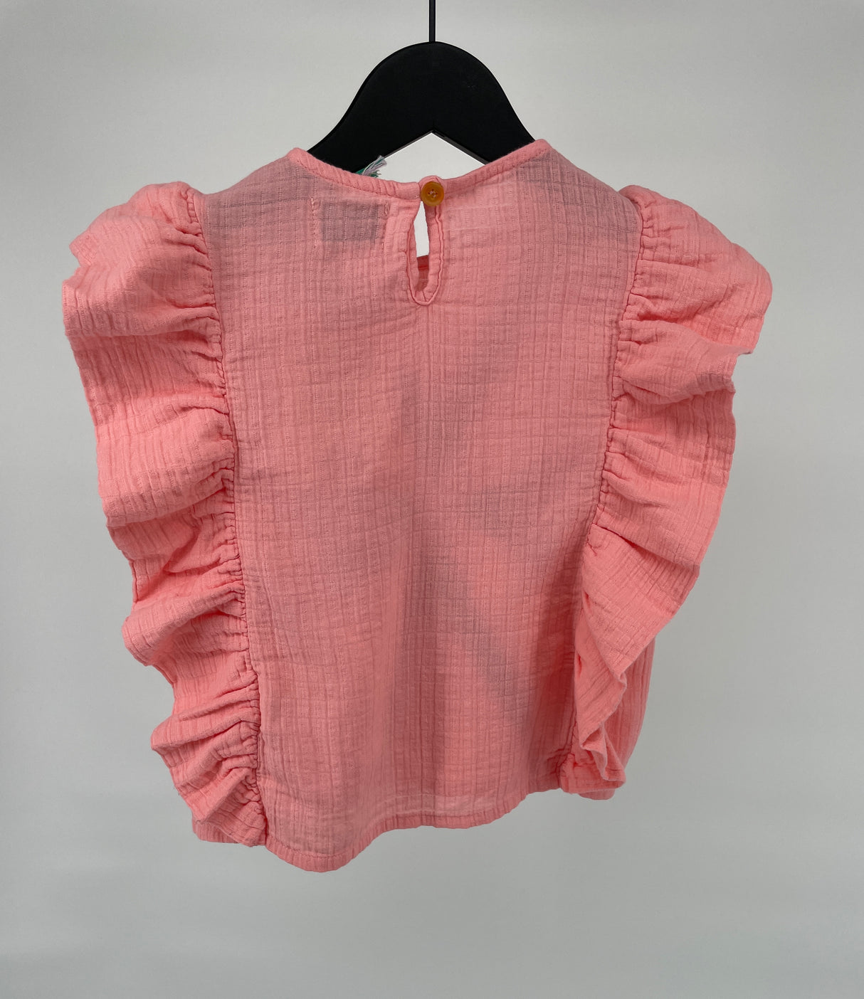 Top Mouwloos Roze Roesjes