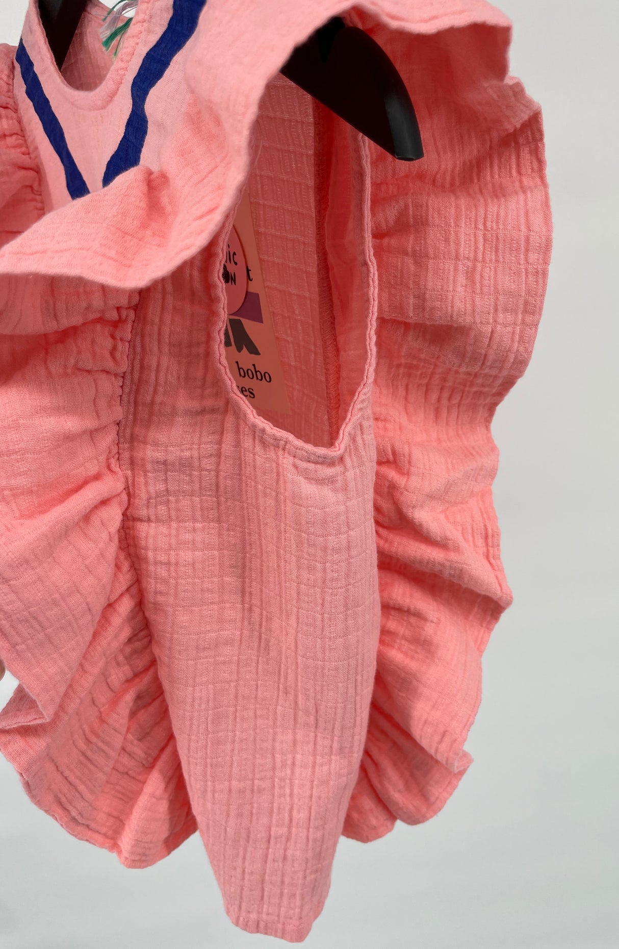 Top Mouwloos Roze Roesjes