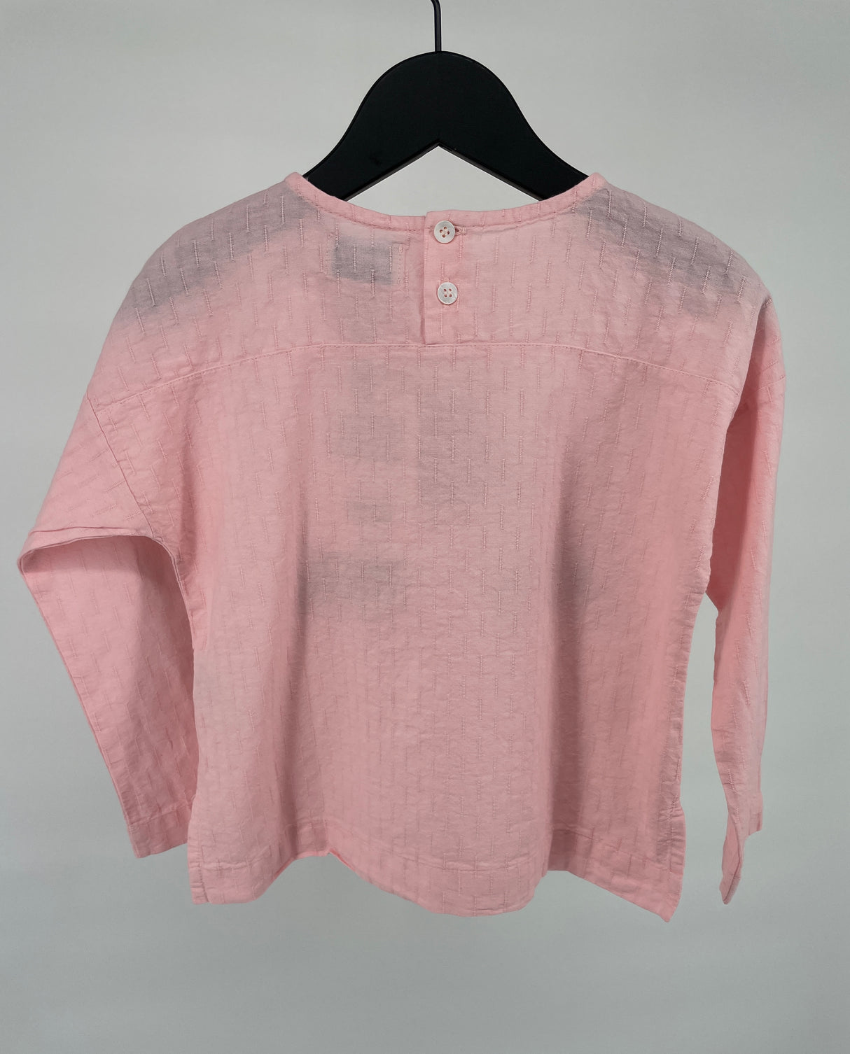 Top Lange Mouwen Roze Regenboog