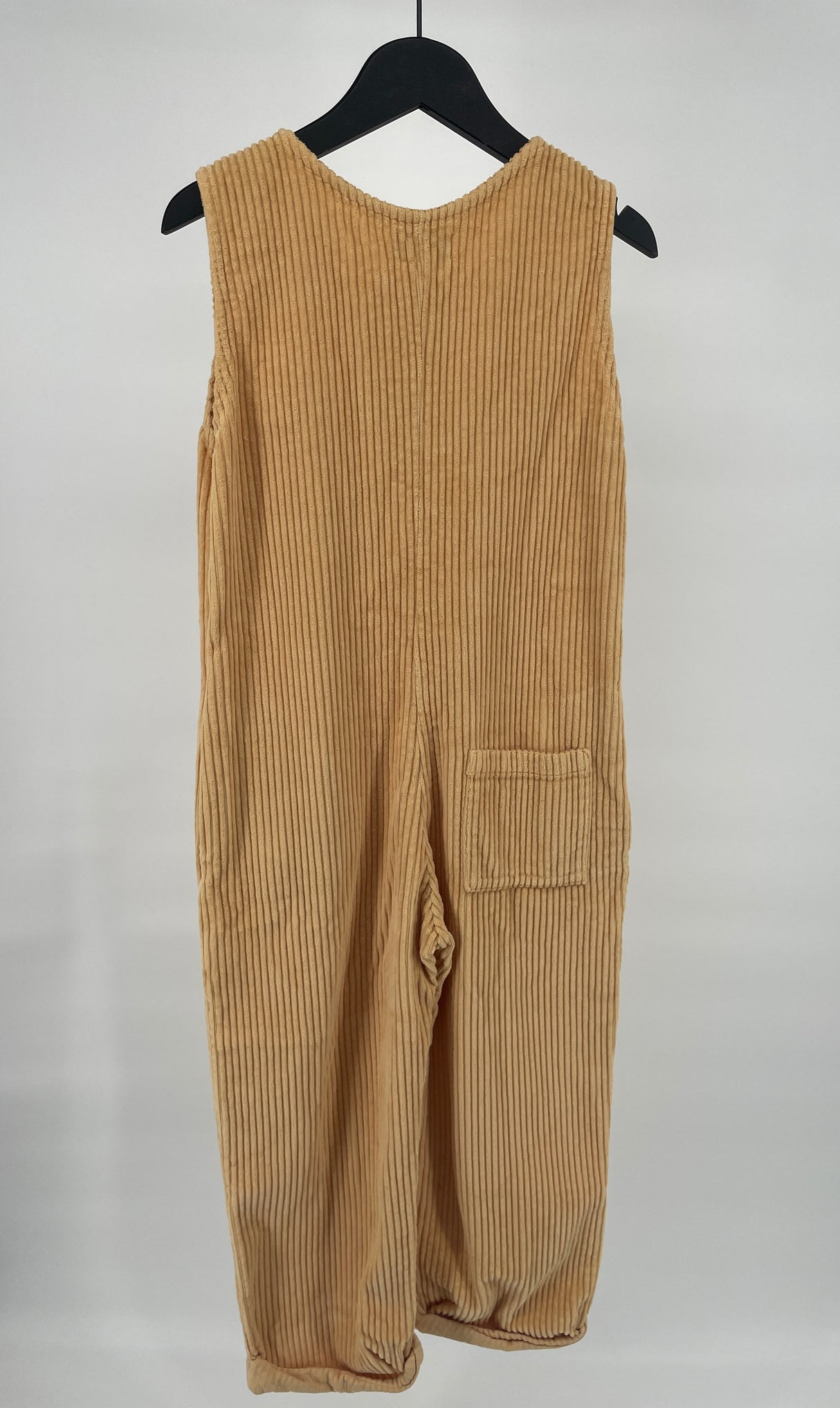 Tuinbroek Geel Beige Maat 116 / 122 NIEUW