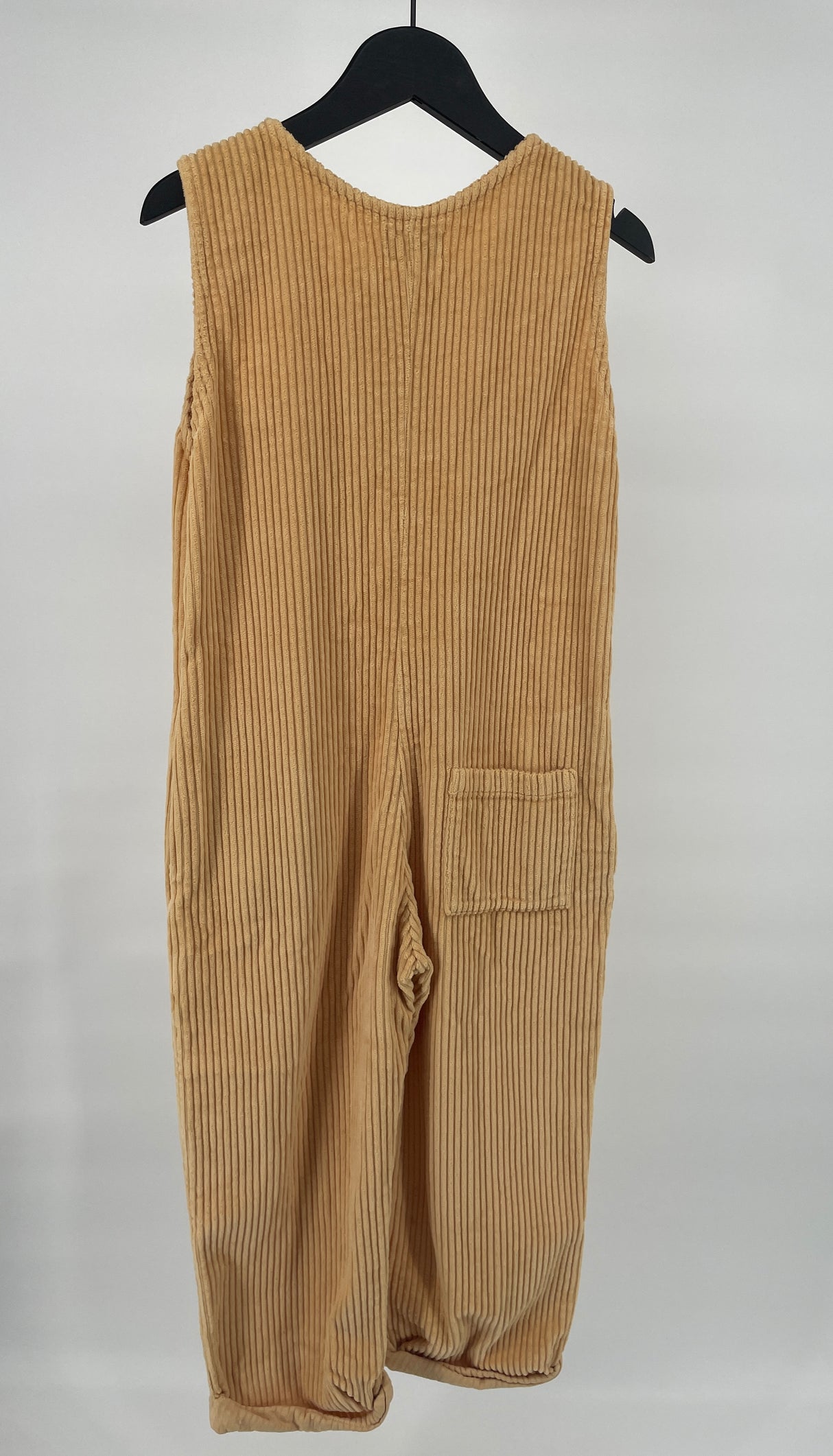 Tuinbroek Geel Beige Maat 116 / 122 NIEUW