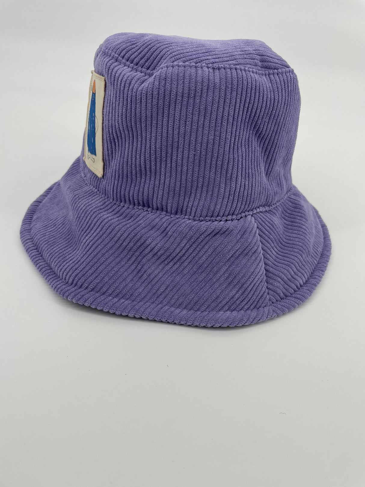 Vissershoedje Paars Cave Man Corduroy Maat 6 - 10 Jaar