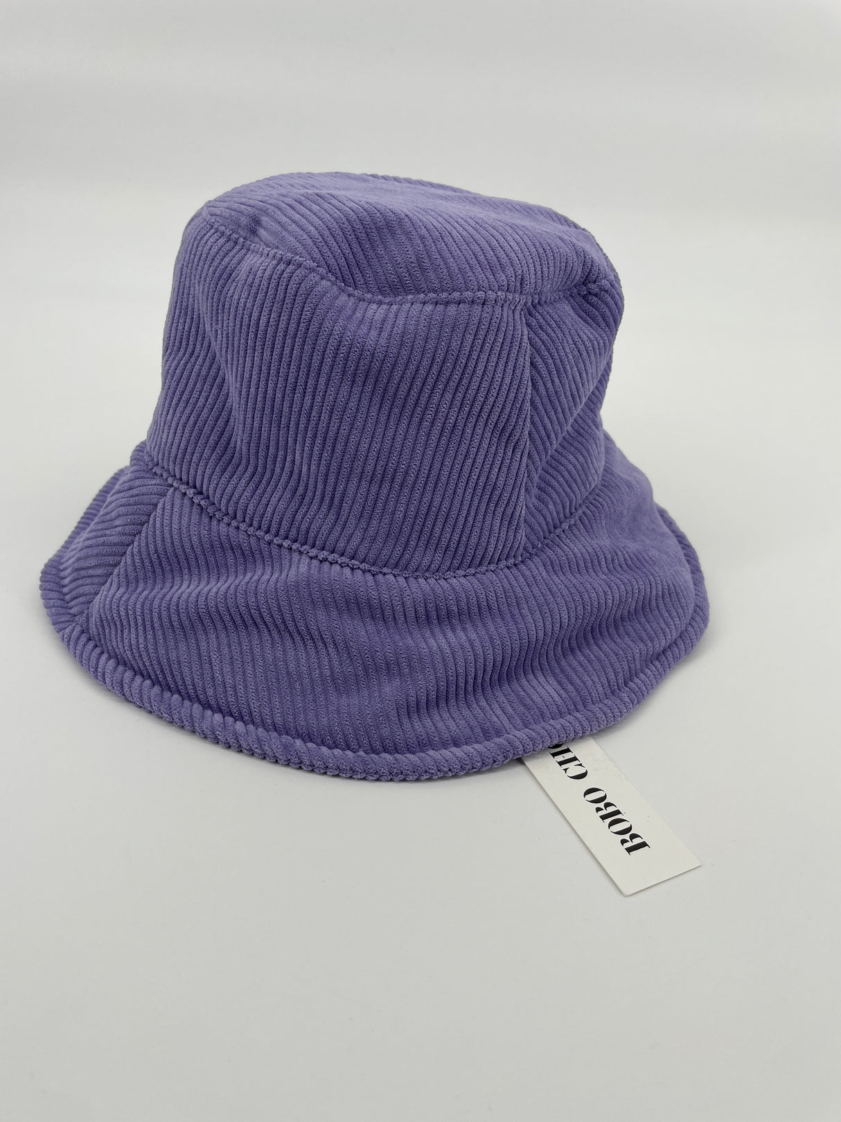 Vissershoedje Paars Cave Man Corduroy Maat 6 - 10 Jaar