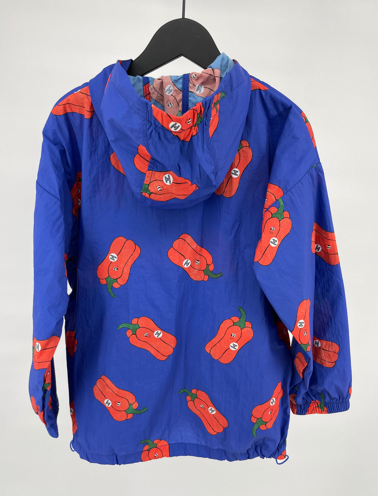 Windstopper Jas Blauw Paprika Maat 140 / 146