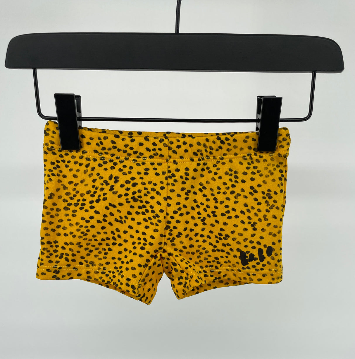 Zwembroek Geel Luipaard Print Maat 80 / 86