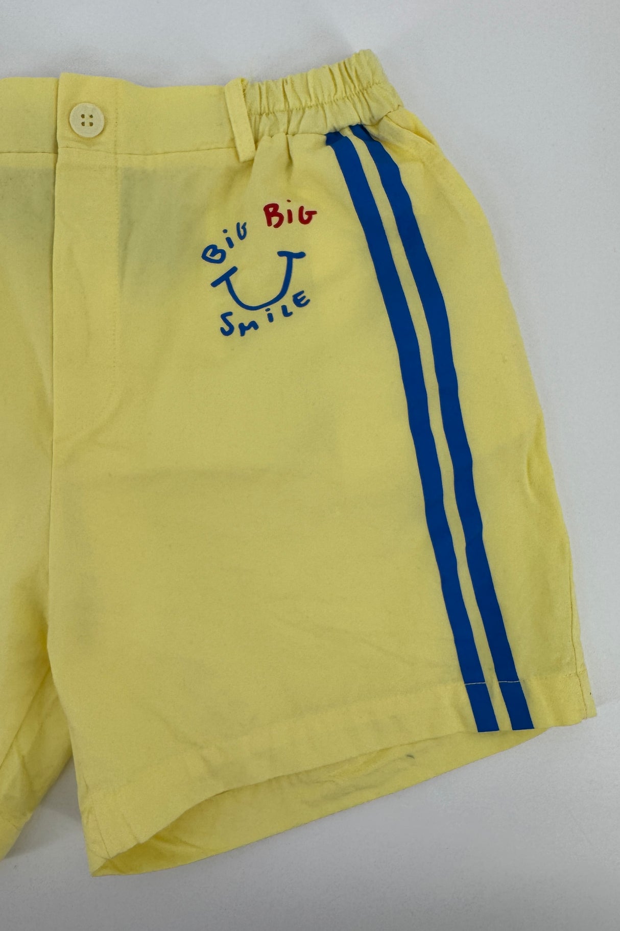 Korte Broek Geel Big Big Smile Maat 140 / 146