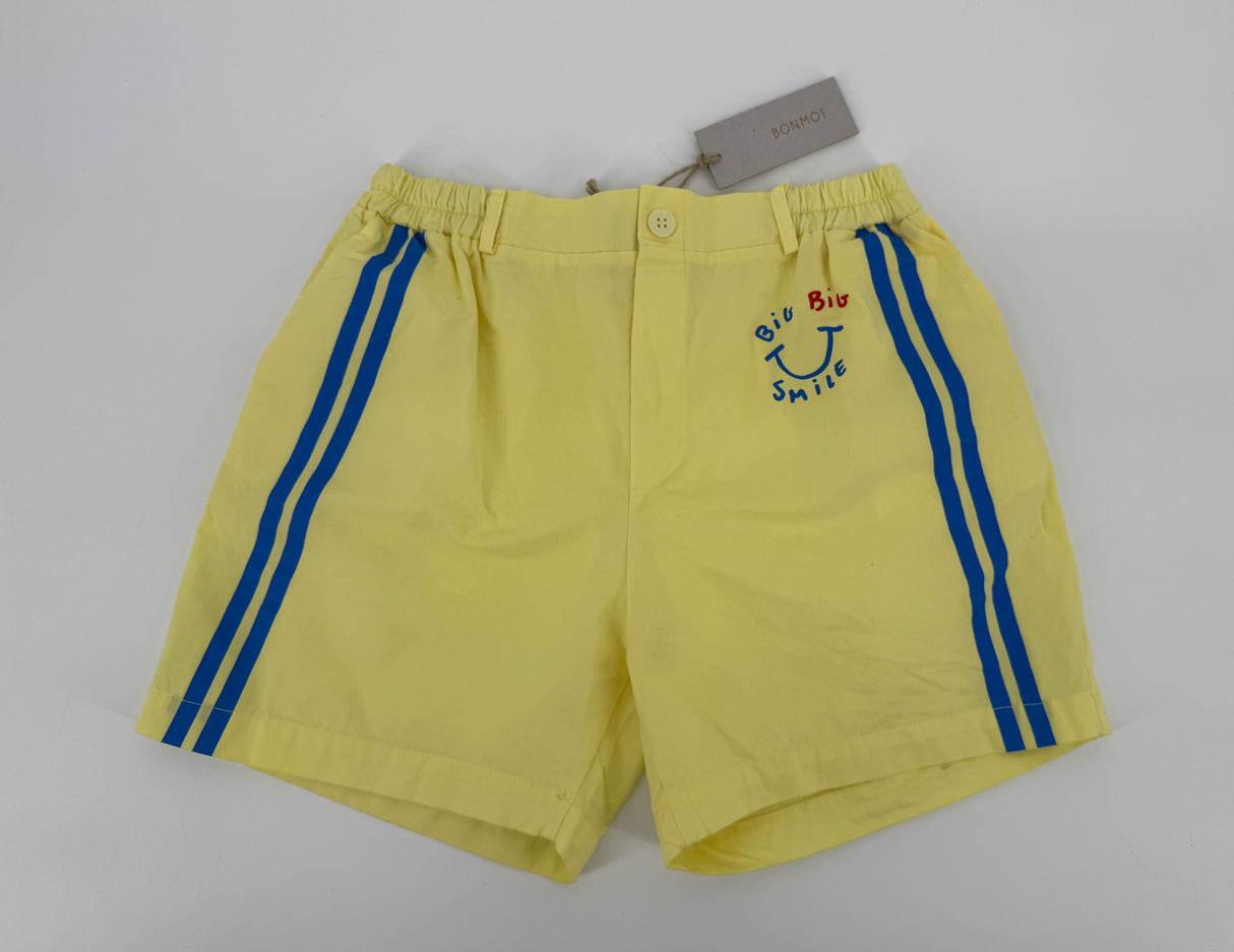 Korte Broek Geel Big Big Smile Maat 140 / 146