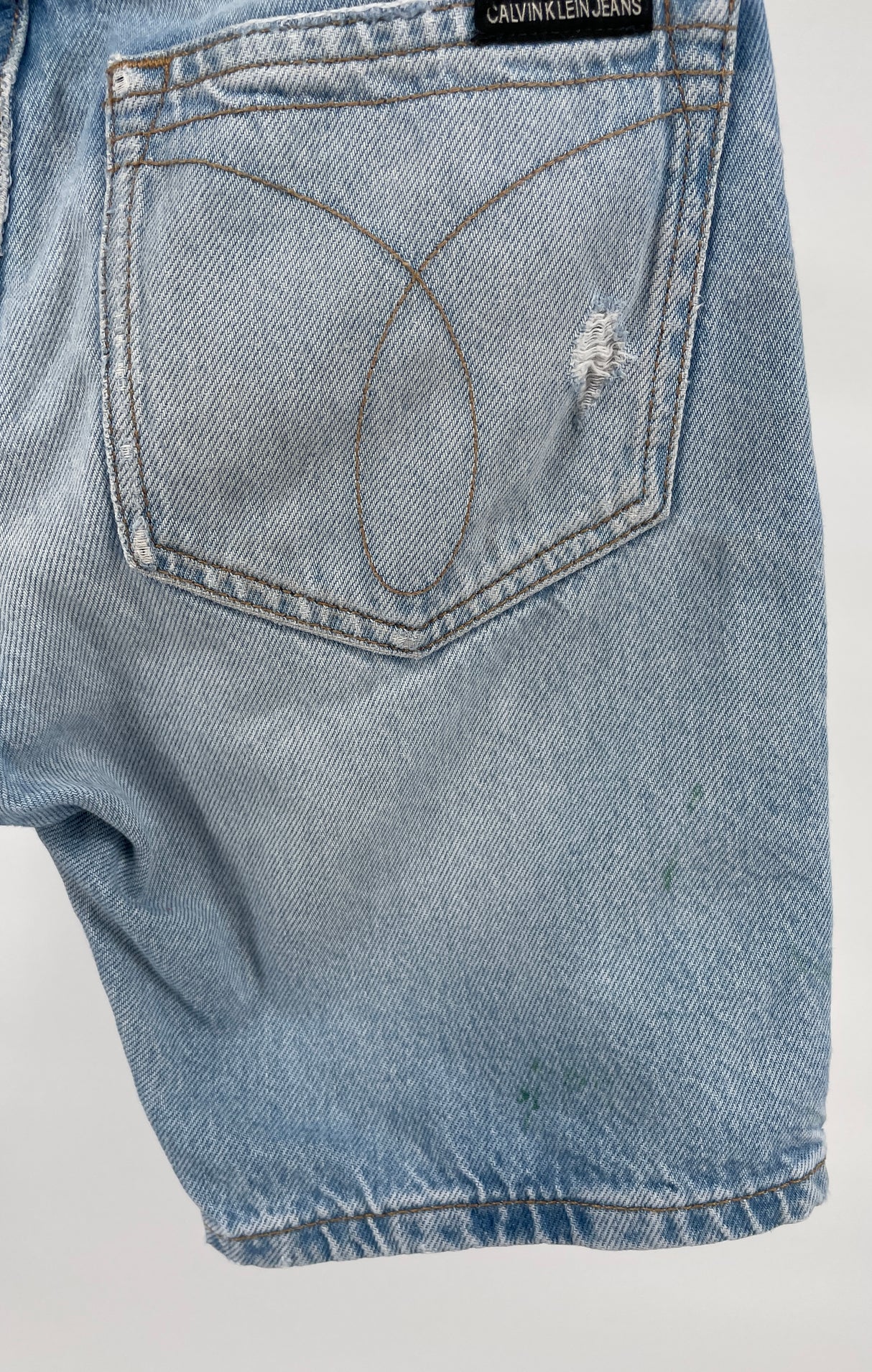 Jeans Korte Broek Lichtblauw Maat 140