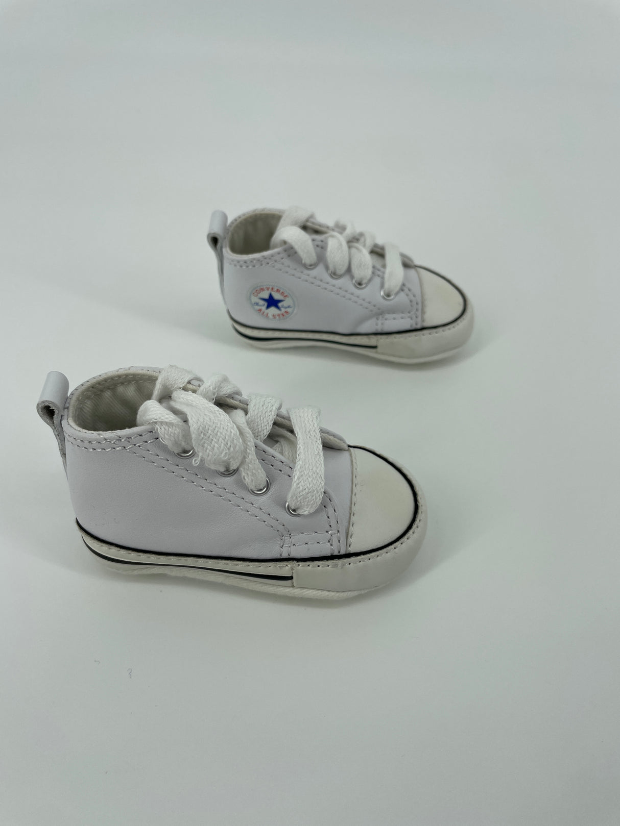 Baby All Stars Wit Leer Maat 17