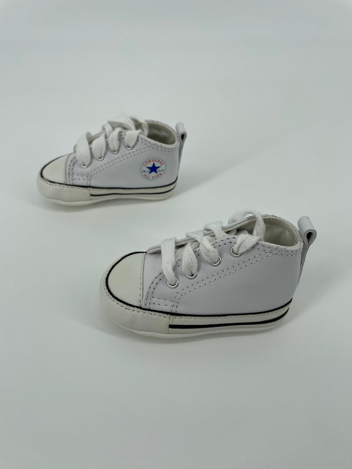 Baby All Stars Wit Leer Maat 17