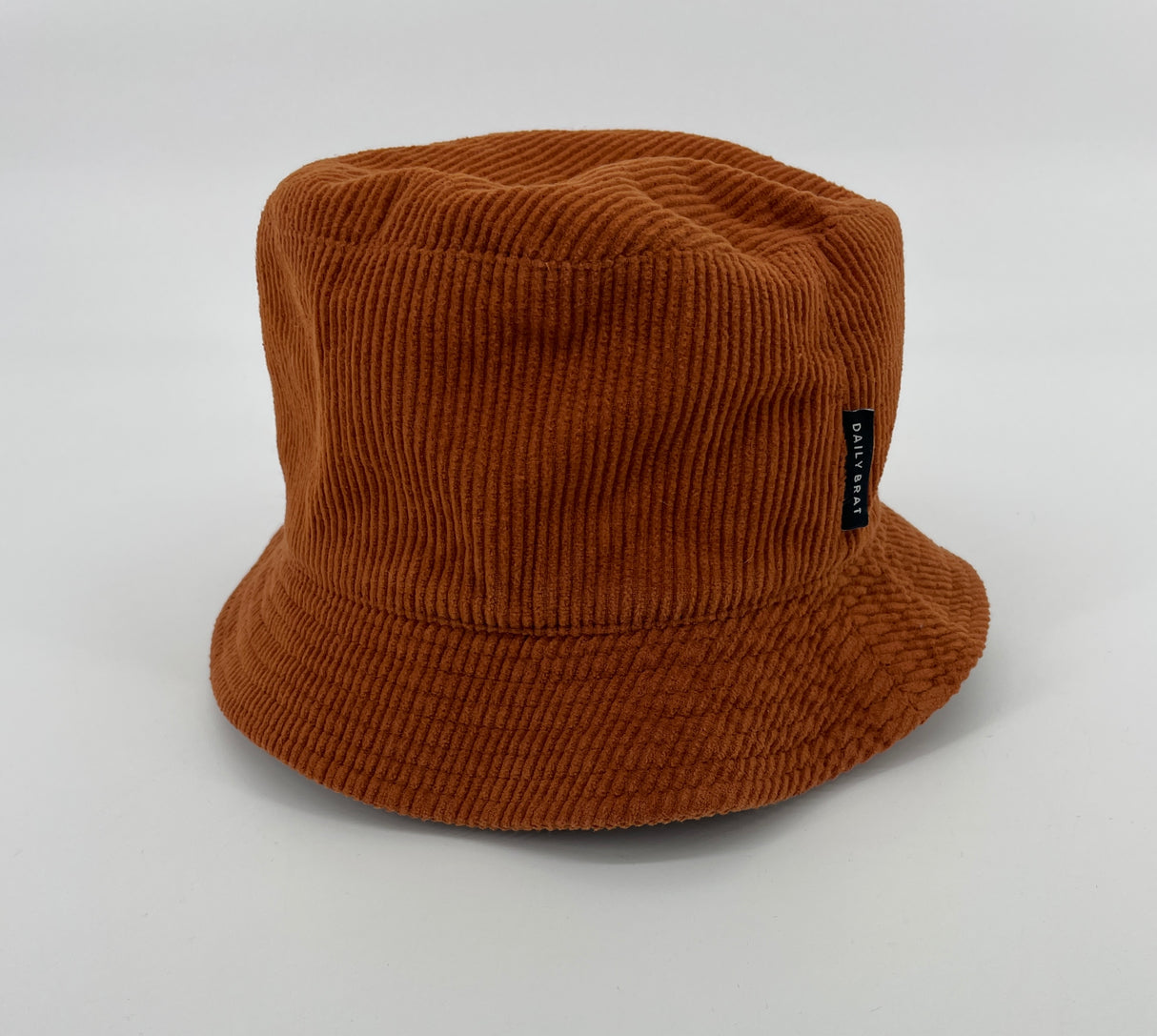 Vissershoedje Bruin Rib Maat 4 - 8 Jaar