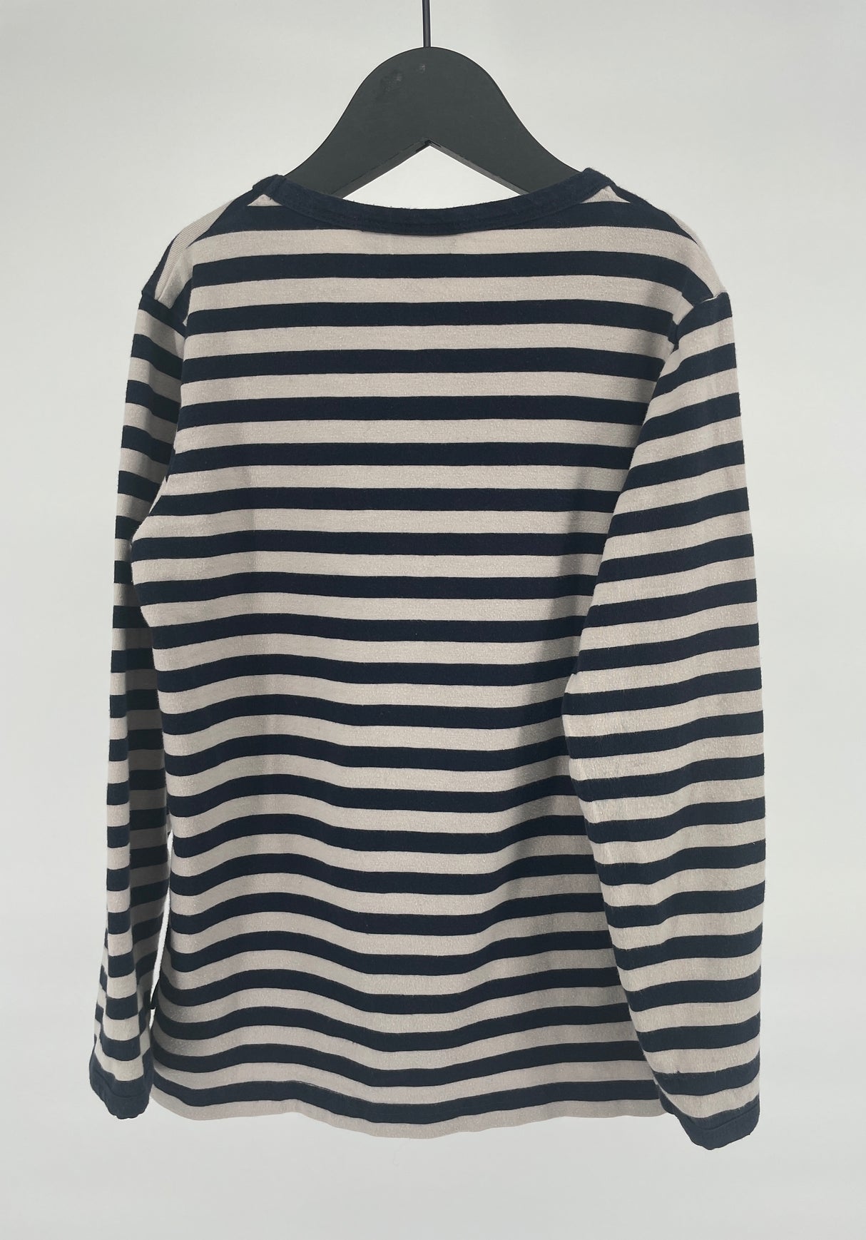 Longsleeve Donkerblauw Beige Gestreept Viking Maat 116