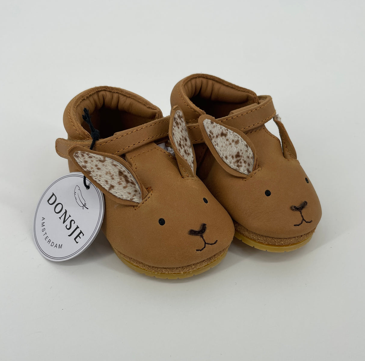 Schoenen Bruin Leer Konijn