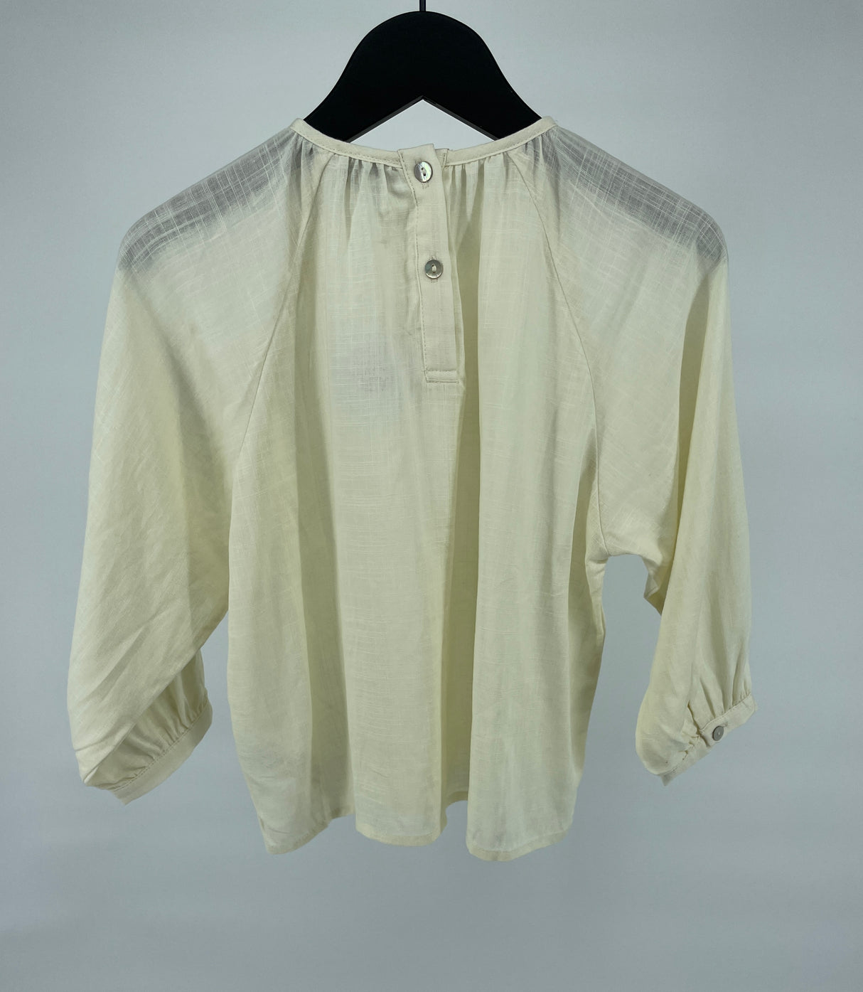 Blouse Lange Mouwen Beige