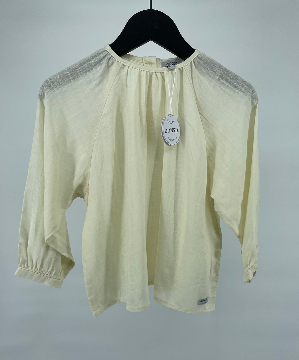 Blouse Lange Mouwen Beige