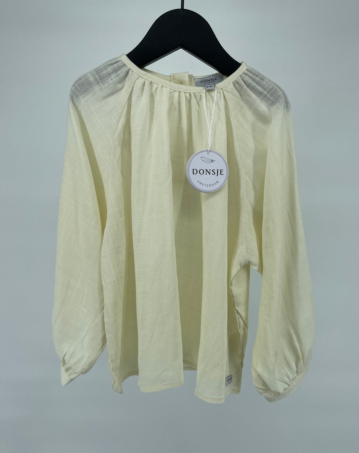 Blouse Lange Mouwen Beige