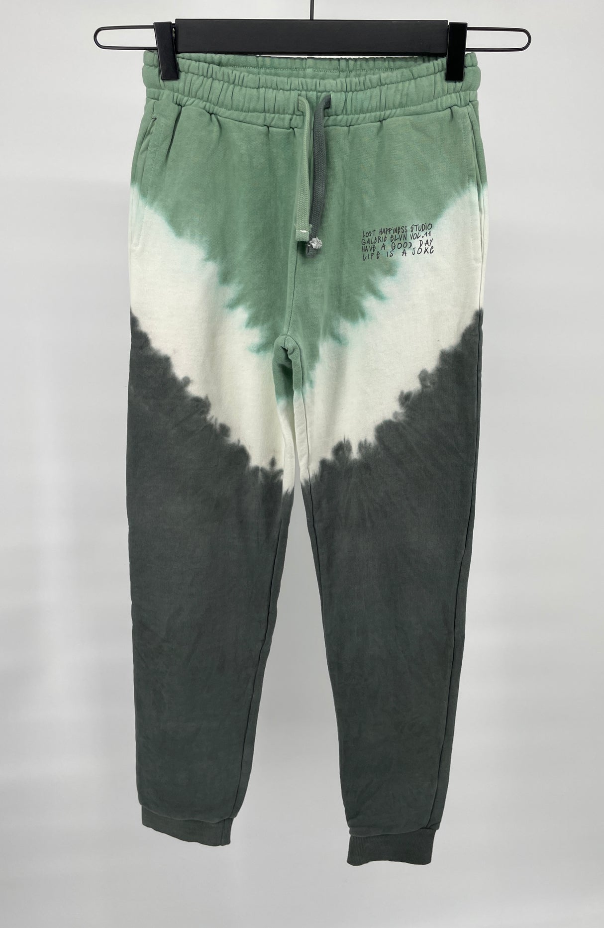 Joggingbroek Tie Dye Groen Grijs 146 / 152