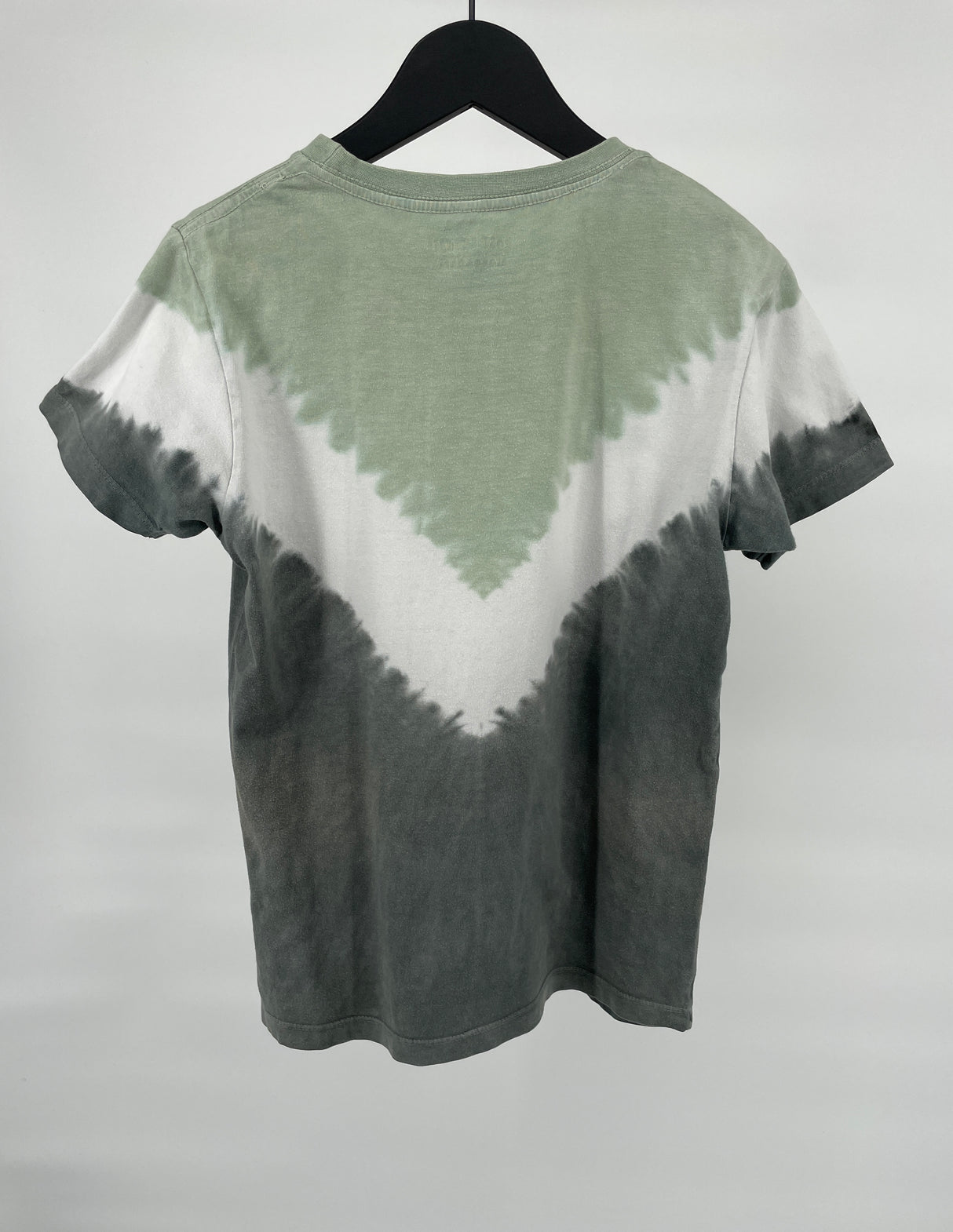 T-shirt Tie Dye Groen Beige Grijs Maat 146 / 152