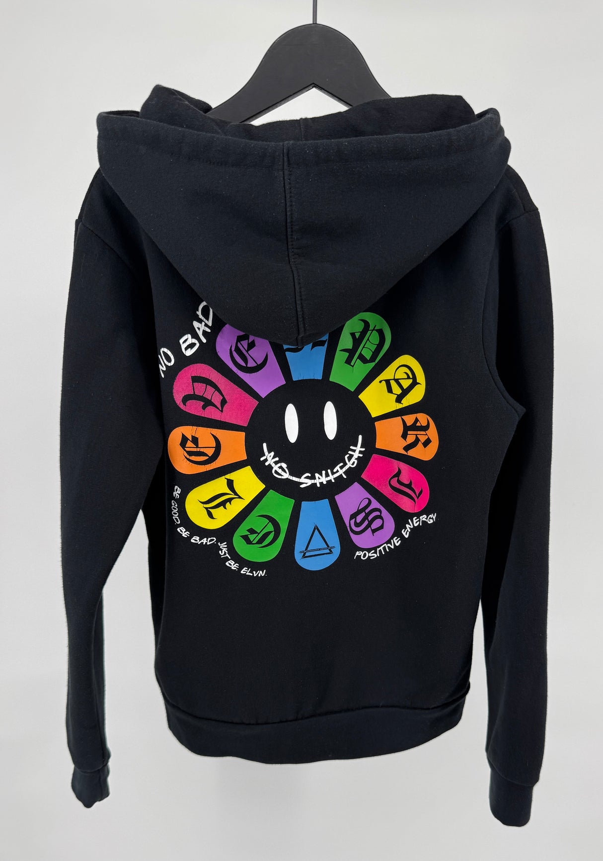 Vest Capuchon Zwart No Snitch Maat 152