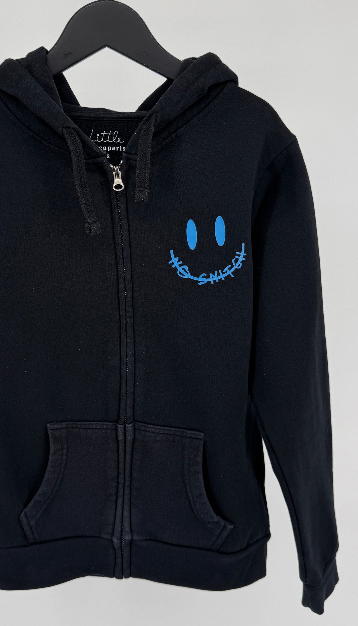 Vest Capuchon Zwart No Snitch Maat 152