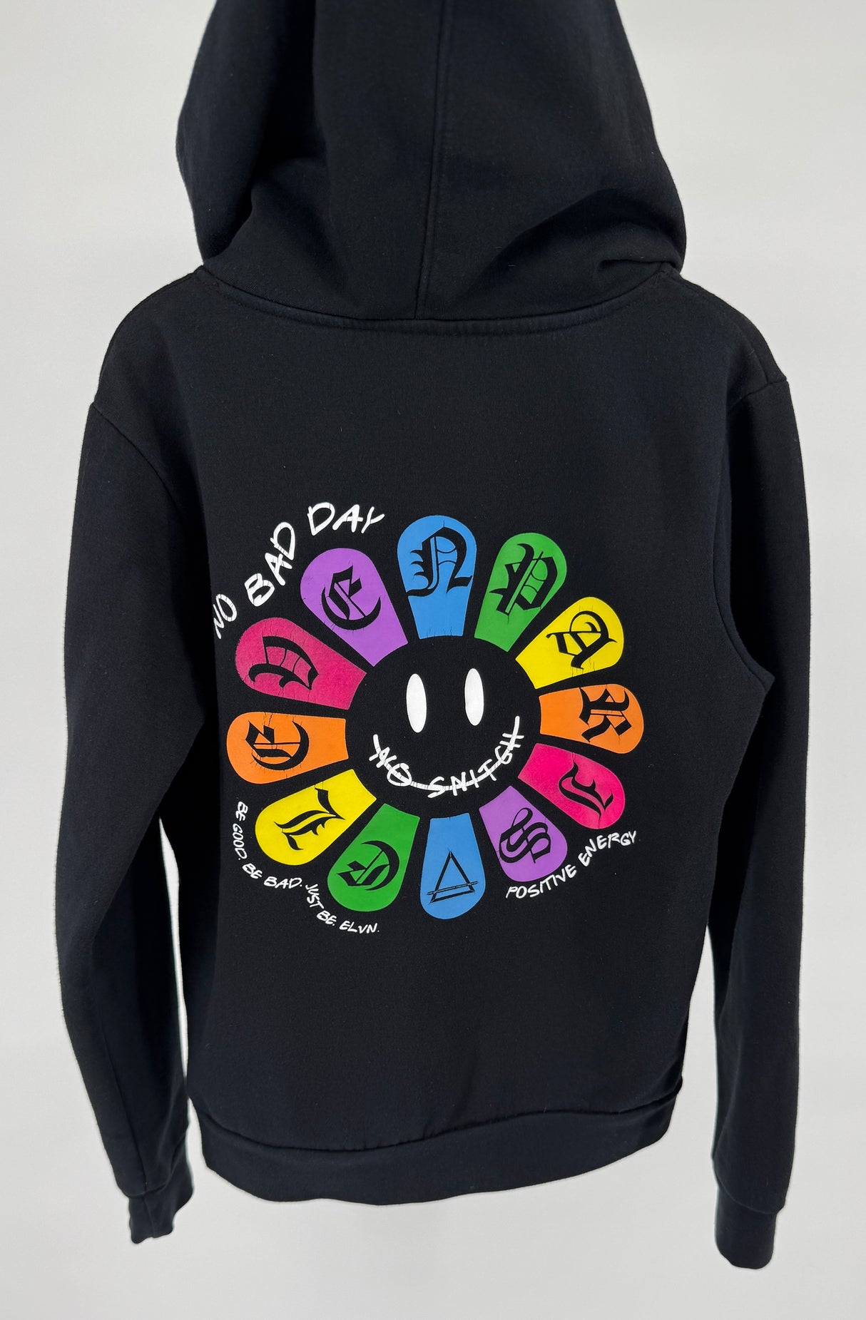 Vest Capuchon Zwart No Snitch Maat 152